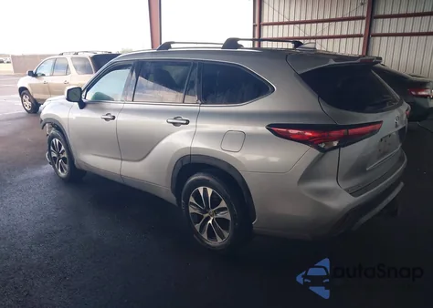 2020 Toyota Highlander Xle from USA, damaged, VIN 5TDHZRAH6LS510064